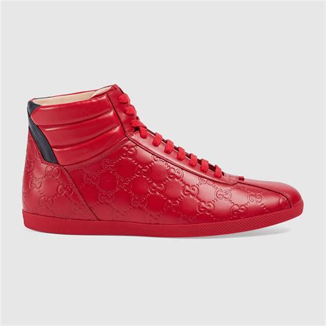 gucci mens basketball sneakers|saks Gucci high tops.